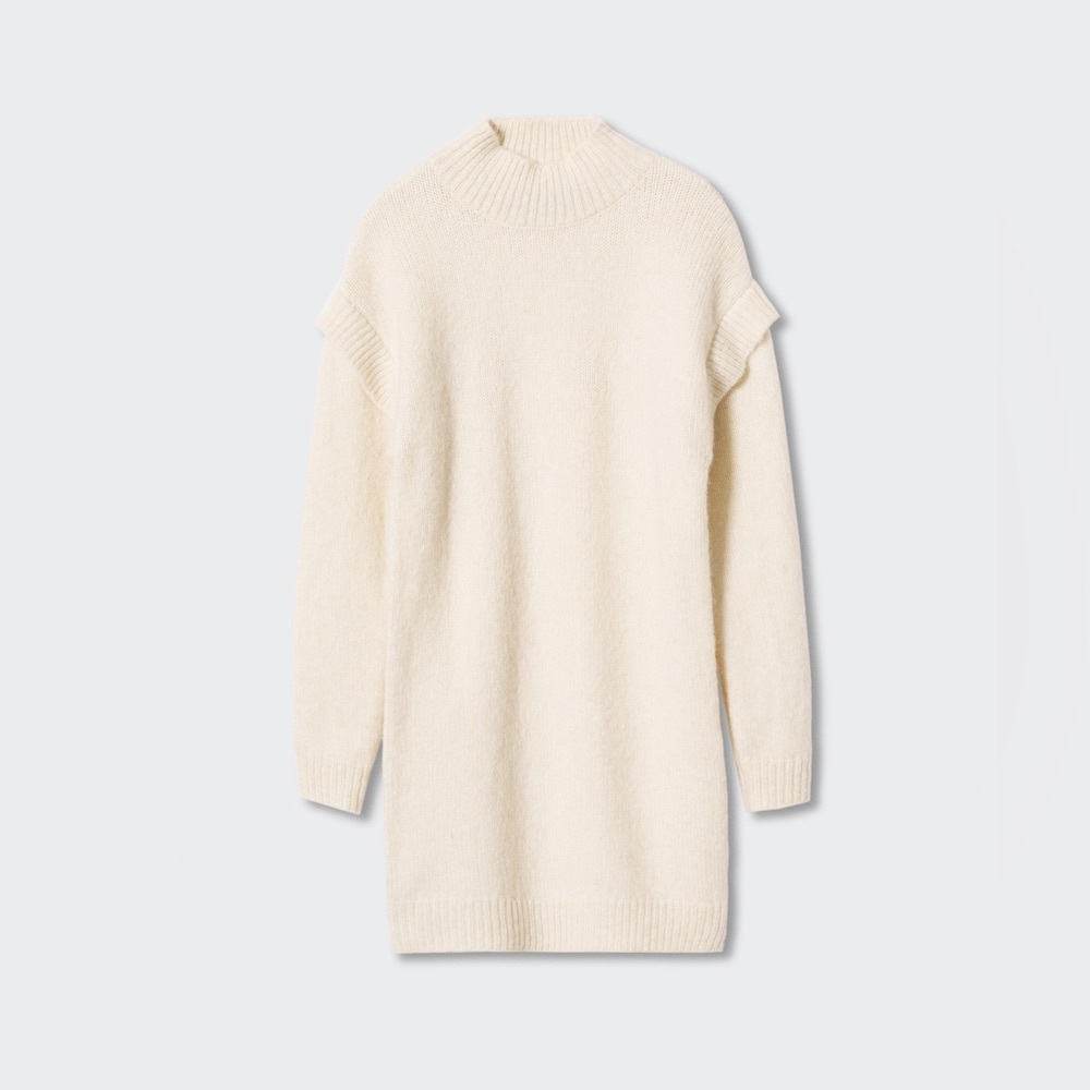 MANGO Short Knitted Dress - Picture 17 of 17